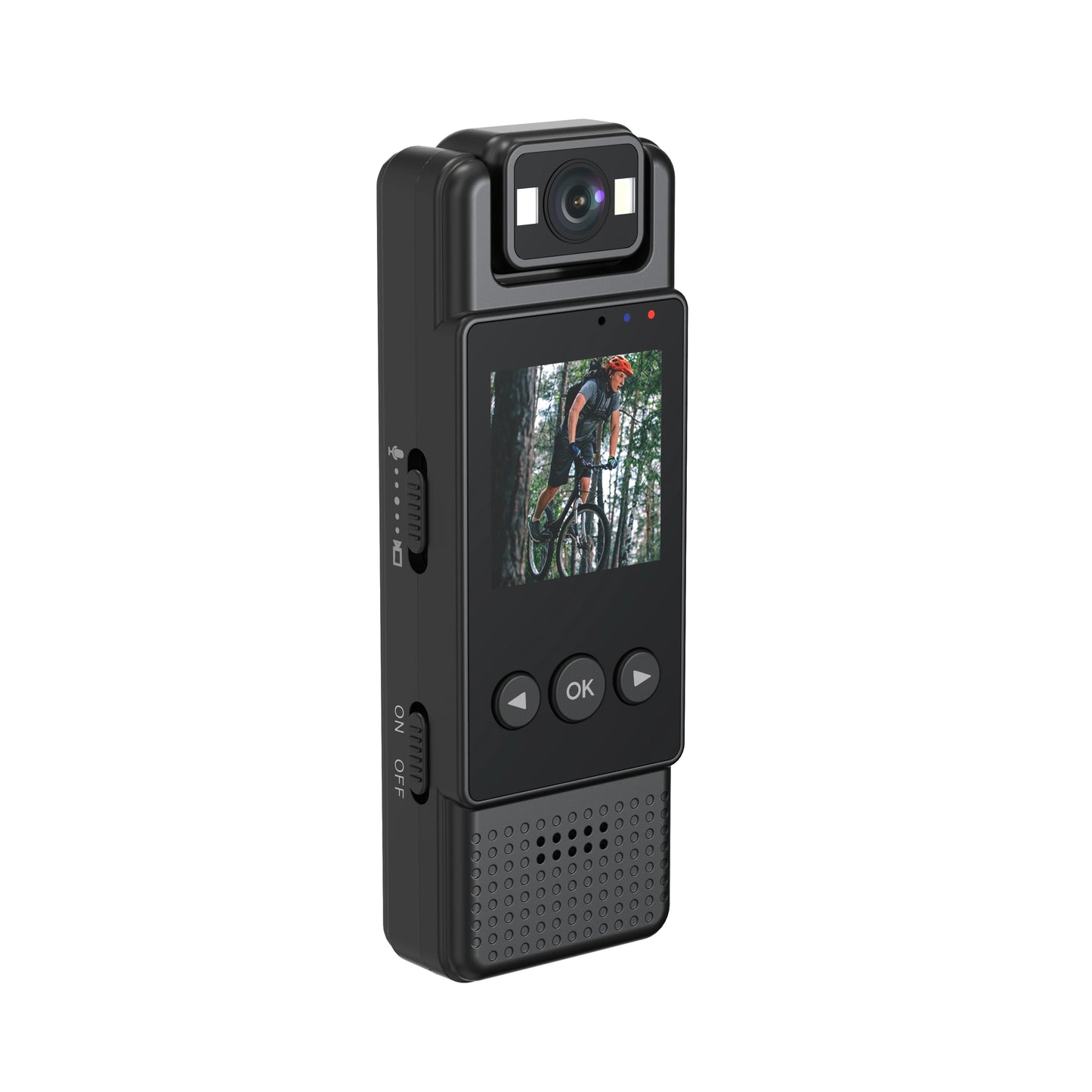 2MP HD Mini Camera 1.3" HD Screen Portable Pocket Body Small Digital Video Recorder Sports Camcorder