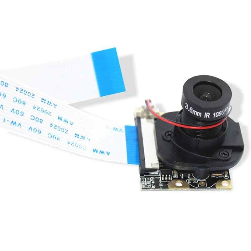 5 Million Pixel OV5647 75 Degree 1080P Focal Adjustable Camera for Raspberry PI 4 3B+ Manually Switch Day/Night Vision IR-CUT