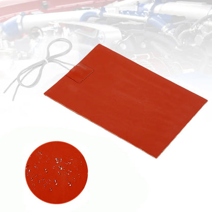 5V/12V/24V/220V 0.4W Silicone Heating Pad Rubber Heat Mat Waterproof Heated Bed Plate Flexible 3D Printer Pad Household Tool