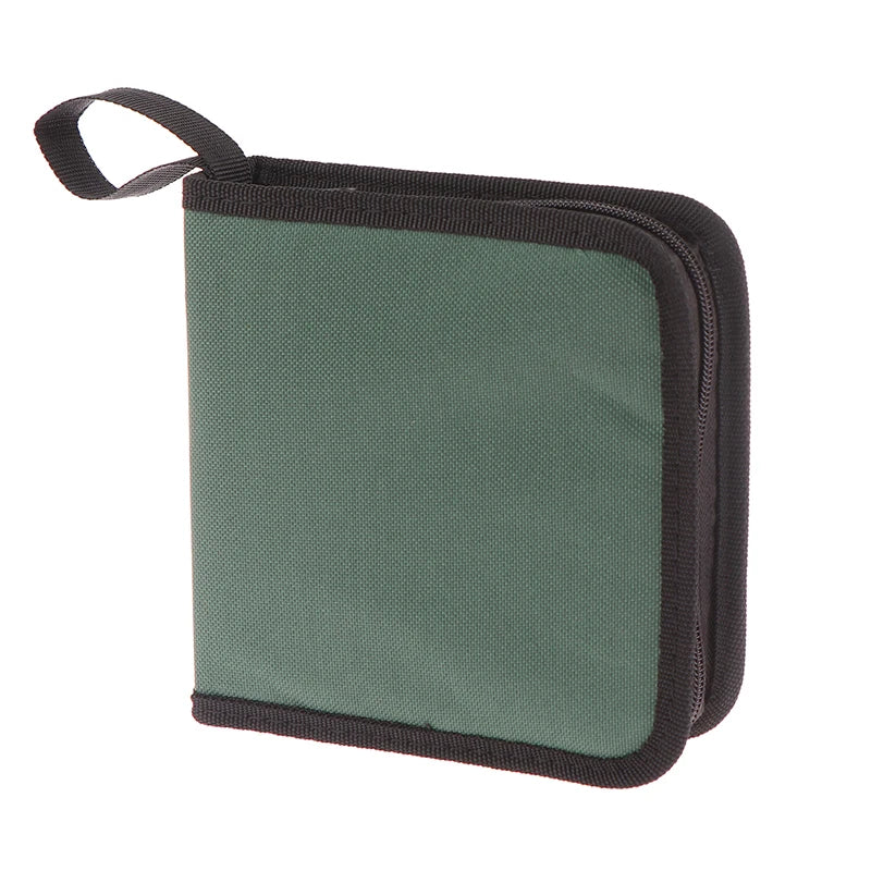 1Pc 40Tablets CD DVD Discs Oxford Handbags Storage Case CD/DVD Case CD Case Storage DVD Organizer Case DVD Booklet Holder