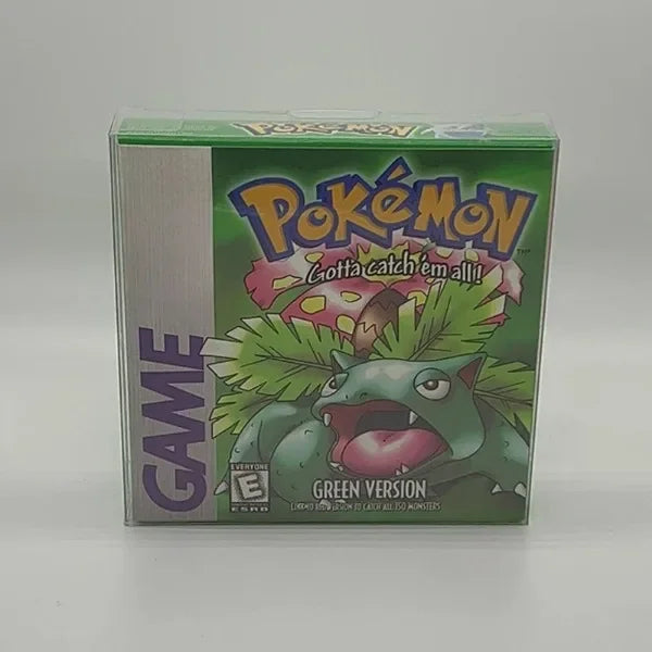 Pokemon Series Blue Crystal Gold Green Red Silver Yellow 7 Versions GBC Game In Box for 16 Bit Video Game Cartridge With Manuals