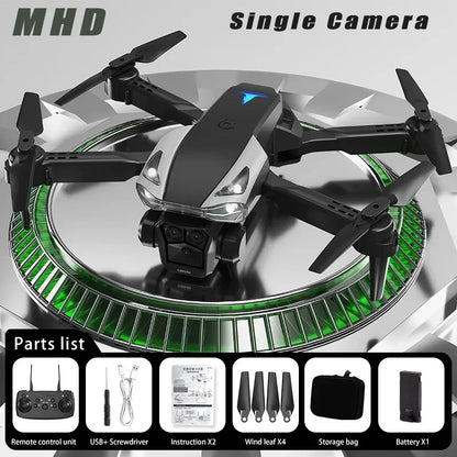 MHD Dual Camera Drone H18 Camera with 8K Professional Folding Drone with 4K Camera Mini RC Helicopter air plane Quadcopters Toys