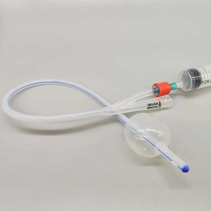 1Pc Medical Disposable Silicone Urinary Catheter 2 Way Silicone Foley Balloon Catheter for Men Women 12/14/16/18/20/22Fr