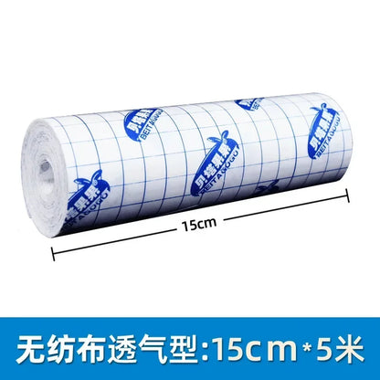1pc Non-woven Fabric Film Waterproof Transparent Tape Adhesive Plaster Anti-allergic Wound Dressing Fixation Tape