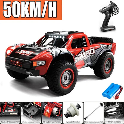 JJRC Q130 1:16 70KM/H 4WD RC Car with Light Brushless Motor Remote Control Cars High Speed Drift Monster Truck Adults Kids Toys