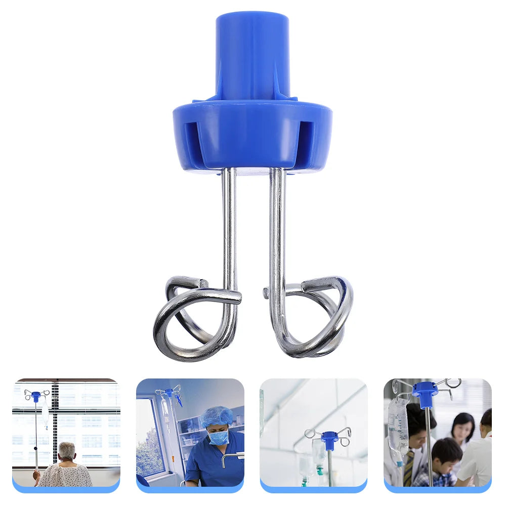 Hook Infusion Stand Iv Bag Rack Hanging Pole Hanger Drip Handbag Holder Vertical Display Bottle Medical Steel Inverted Clinic