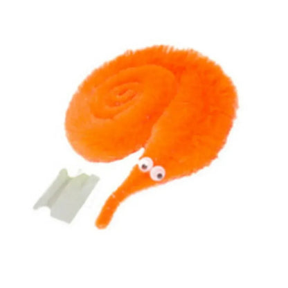 23CM Novelty Funny Props Twisty Magic Worm Trick Toy for Kids Caterpillars on AI Nvisible String Children Party Games Favors