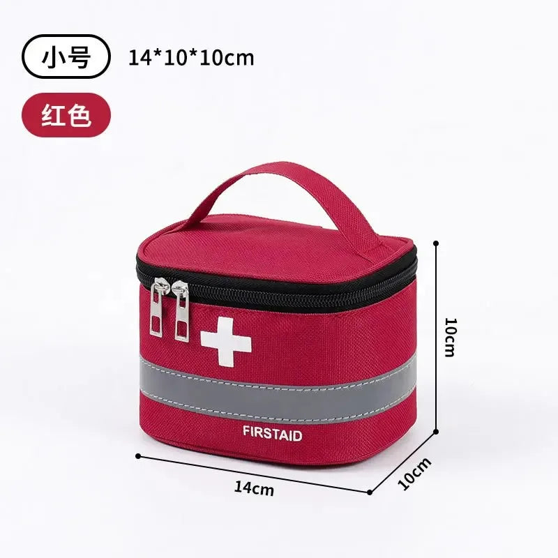 Medicine Storage Bag Portable Outdoor Rescue Bag for First Aid Household Children's Large Capacity Medical Kit Storage Organizer