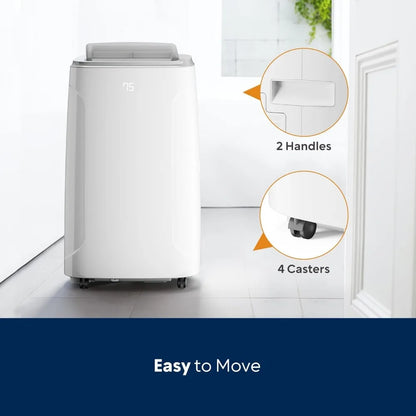 Air Conditioner 14000 BTU Portable AC with Heating, 4 Modes Air Conditioners for Large Room Up To 650 Sq,Ft