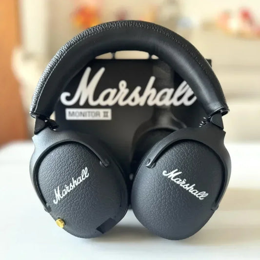Marshall MONITOR II Wireless Bluetooth Headphones Classic Earphones Deep Bass Foldable Pop Rock Retro Music Microphone Headset
