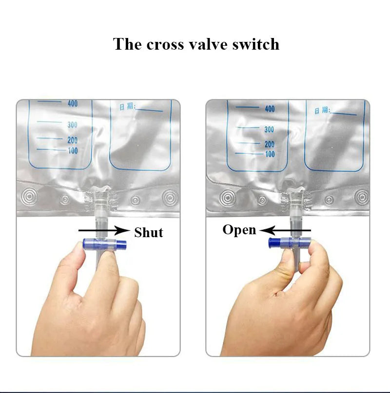 Incontinence Silicone Urine Collector Bag Underpants With Catheter Reusable Urinary Receiver Drainage Bag Shorts For Men Elderly