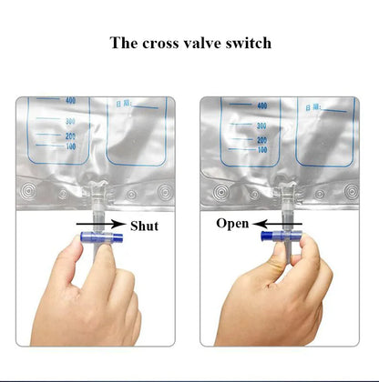 Incontinence Silicone Urine Collector Bag Underpants With Catheter Reusable Urinary Receiver Drainage Bag Shorts For Men Elderly