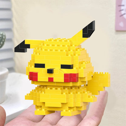 Disney Anime Princess Building Blocks Stitch Mickey Mouse mini Action toy Figures Blocks Toys Bricks Assemble Toys Kids Gifts