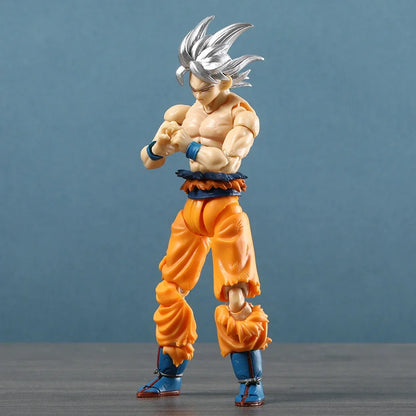SHF Goku Ultra Instinct Joint Movable Action Figure PVC Toys Collection Doll Model