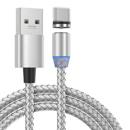 USB C Magnetic Cable Fast charge 3A Micro USB Type C 360 Magnet Fast Charger For iPhone Samsung Android Mobile Phone Cable