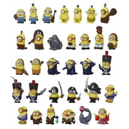 Minion Blind Box Mystery Pockets Ornament Series Action Figurine Peripheral Suprise Box Birthday Gift for Kids