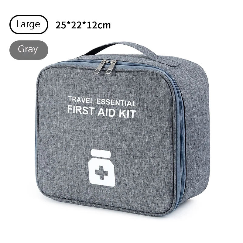 Mini Portable Medicine Storage Bag Empty Travel First Aid Kit Medicine Bags Organizer Outdoor Emergency Survival Bag Pill Case