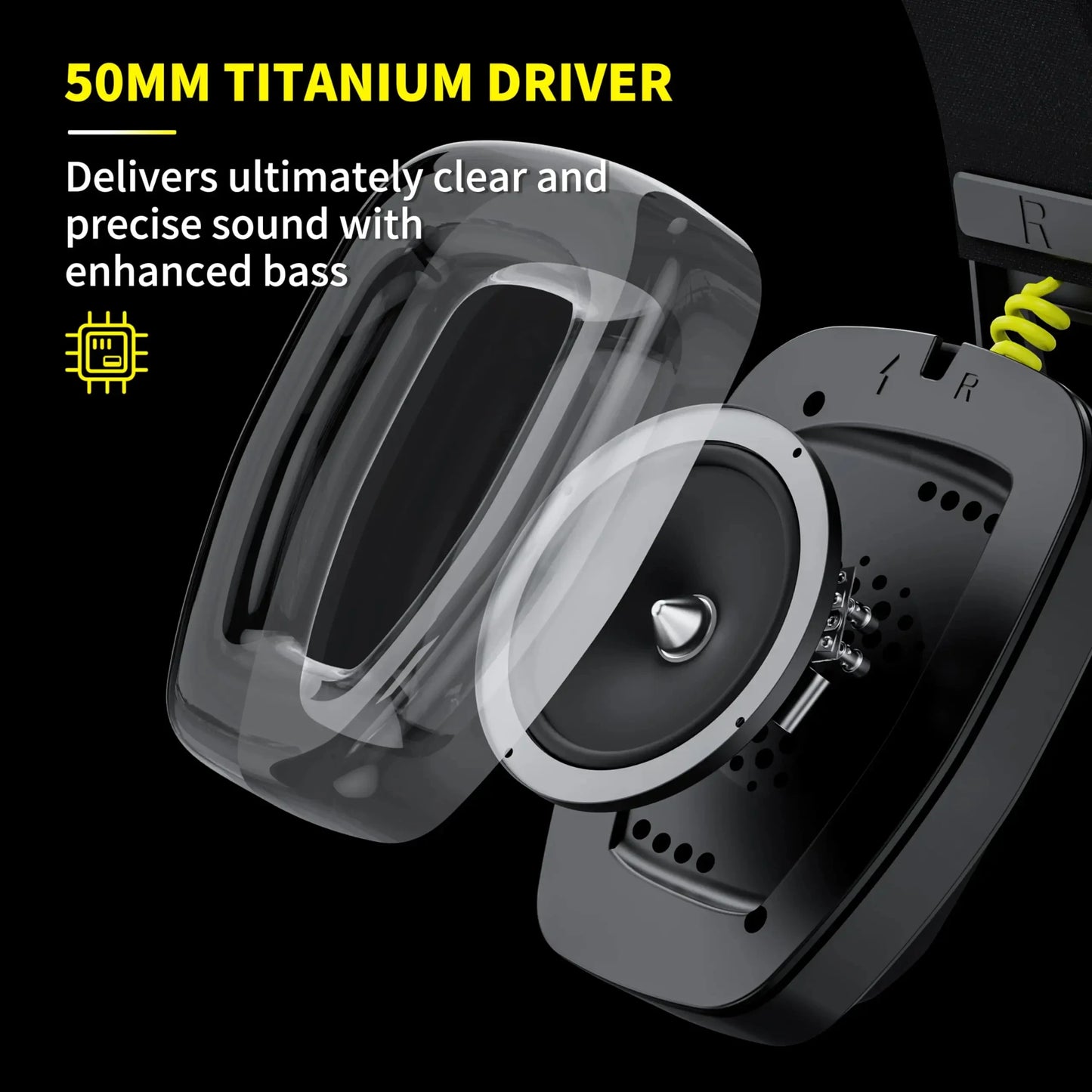 Binnune Bw06 2.4ghz Headphone Wireless Bluetooth Gaming With Mic Lightweight Headsets With Microphone For Ps5 Ps4 Pc Playstation