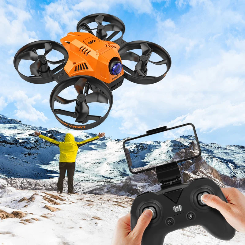 Professional-Grade Aircraft Model Mini Traversing Aircraft Hy-30 Racing Drone Self-Stable High Fpv Quadcopter Remote Control