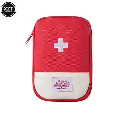 Portable First Aid Medical Kit Travel Outdoor Camping Useful Mini Medicine Storage Bag Camping Emergency Survival Bag Pill Case
