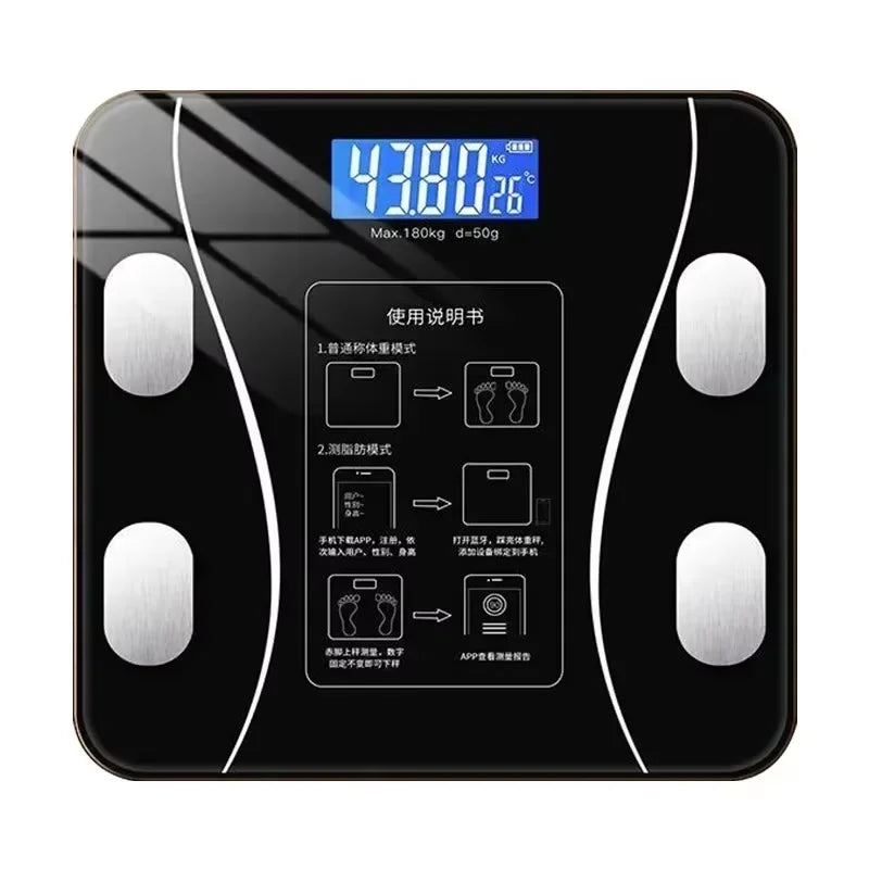 Bluetooth body fat scale height fat loss weight loss instrument ultra-accurate electronic smart home weight scale