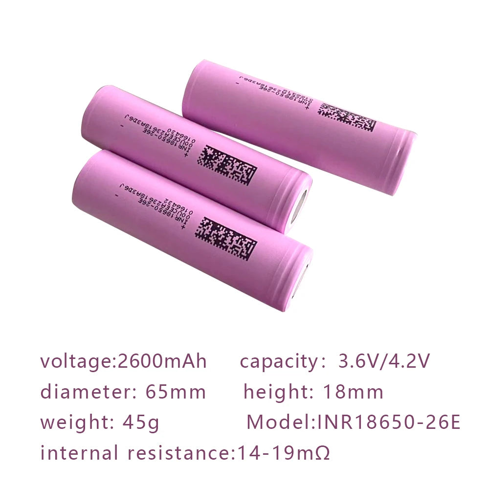 18650 lithium akku 3.7v Rechargeable Batteries li-ion 2000mAh to 3500mAh High discharge Power tool battery cells high current