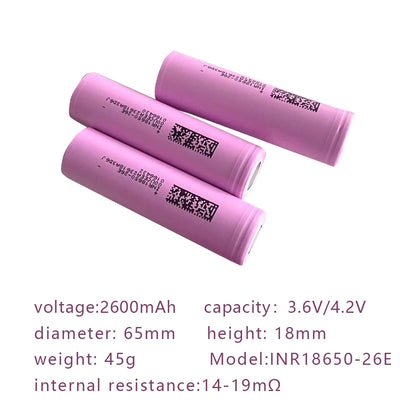 18650 lithium akku 3.7v Rechargeable Batteries li-ion 2000mAh to 3500mAh High discharge Power tool battery cells high current