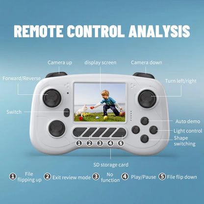 2.4G Conversation HD Camera Car Remote Control Video Car Alloy Cross-Country Rock Climbing Stunt Durable Wild Sports Mini Camera