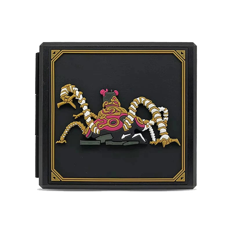 12 in 1 Game Cards Storage Case For Nintendo Switch Oled Box 3D Cartoon SD TF Memory Card Protective Cover Shell Accessories