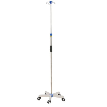 MT Medical China Factory Mobile Iv Drip Stand Height Adjust  Pole