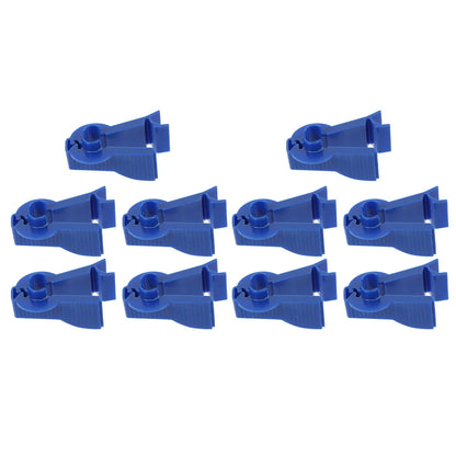 Dialysis Tubing Closure Clip Bag Clips Supplies Blue Plastic Peritoneal