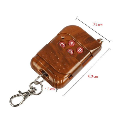 GERMA RF 433mhz Transmitter 4 Button Remote Control + Receiver Module Fixed EV1527 Decoding 4CH Output With Learning DIY Kit