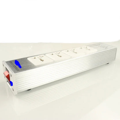 4-bit Universal Socket 10A 220V Power Filter Power Purifier is Applicable to British American European CN plug