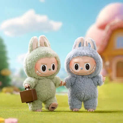 Genuine Labubu Heartbeat Macaron Face Series Blind Box Trendy Play Cute Handmade Model Collection Pendant Mystery Box Xmas Gifts