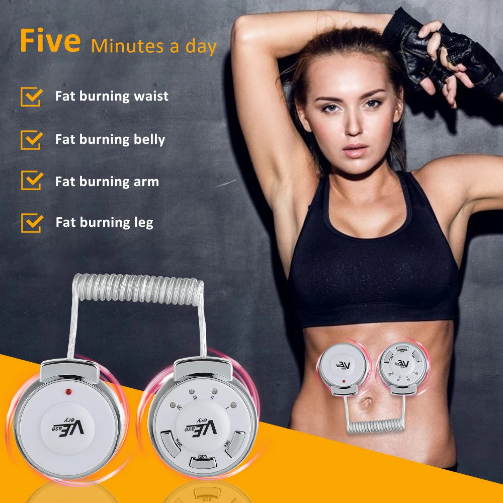 VE Sport Body Liposuction Machine Belly Arm Leg Fat Burning Body Shaping Slimming Massage Fitness Anti Cellulite Weight Loss Pad