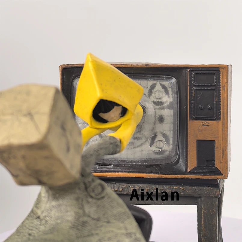 Aixlan Little Nightmares II Figure Six Mono 7cm Childhood Dream PVC Action Figure Amine Christmas Gift Collectible Figurine