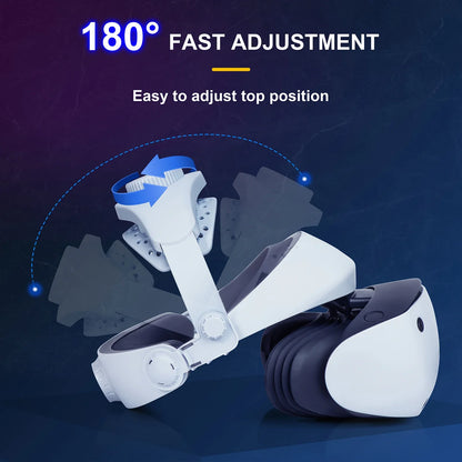 Adjustable Head Strap For PSVR2 VR Headset Decompression Bracket Enhanced Support Balance Comfort Headband PS VR2 Accessories