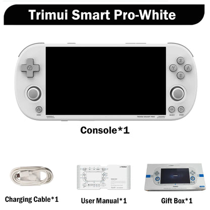 Trimui Smart Pro 4.96'' IPS Linux System Retro Handheld Game Players Portable Video Game Console 5000mAh Battery 13000+ Games