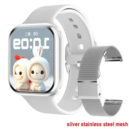 NEW Smart Watch 9 NFC BT Call Heart Rate Sport Fitness Waterproof Amoled Screen Wireless Charging 450Mah Men Women For IWO Watch