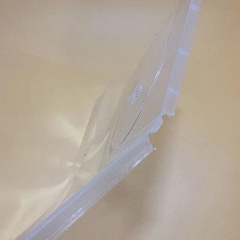 Transparent Bottom CD Box Empty CD Case PP Plastic Milky Transparent CD Case CD Case Capacity 1 Discs