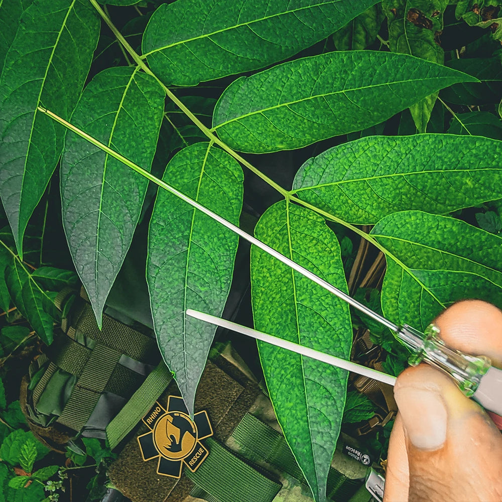 RHINO RESCUE Pneumothorax Needle: Expert Emergency Chest Ventilation & Decompression Kit,Chest Wound Care