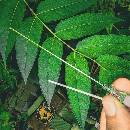 RHINO RESCUE Pneumothorax Needle: Expert Emergency Chest Ventilation & Decompression Kit,Chest Wound Care