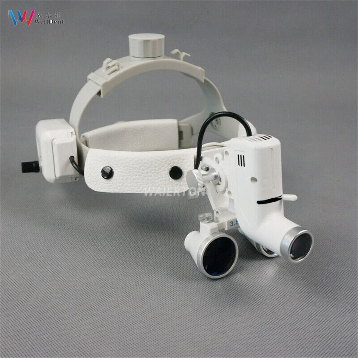 5W LED Dental Surgical Headband Head Light 2.5X 3.5X Loupes  Binocular Loupes Brightness Spot Ajustable Headlamp Lab Dentistry