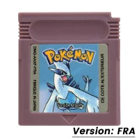 Pokemon GBC Games Cartridge 16 Bit Video Game Console Card Blue Crystal Golden Green Red Silver Yellow Multilanguage Fans Gift