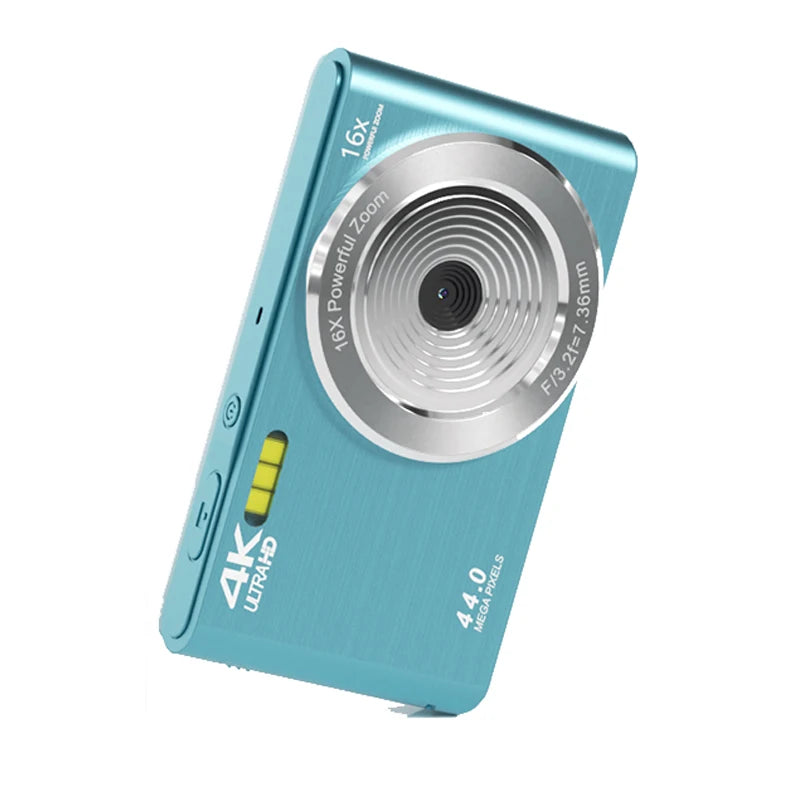 Digital Camera HD 1080P 44MP Digital Camera for Kids Video Camera 16X Digital Zoom Compact Point and Shoot Camera Portable