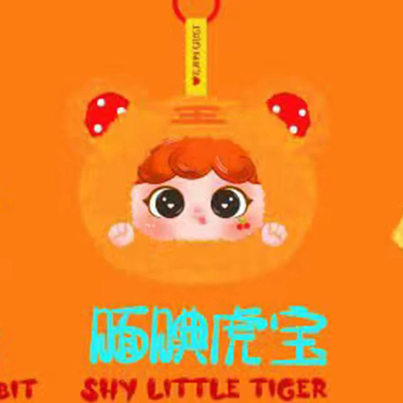 New Migo Animal Party Series Pendant Blind Box Cute Mystery Box Migo Toys Collectible Kawaii Models Ornament Kids Surprise Gifts