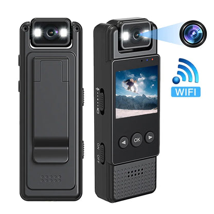 2024 Wifi Mini Camera 1080P Portable Digital Video Recorder Worn Police Small Body Cam Night Vision DVR Mini Camcorder