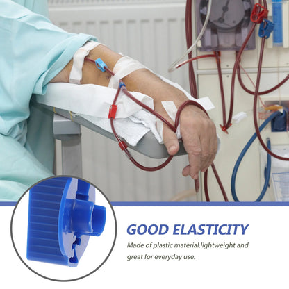 Permeable Pipe Clamp Peritoneal Dialysis Tube Flow Controller Supplies Accessories Clip for Tubes Clamps Clips Supply