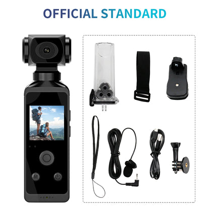 1080P 4K WiFi HD Mini Camera 270 Rotatable Camcorders Outdoor Sports DV With Waterproof Case Video Recorder Camcorder Recording