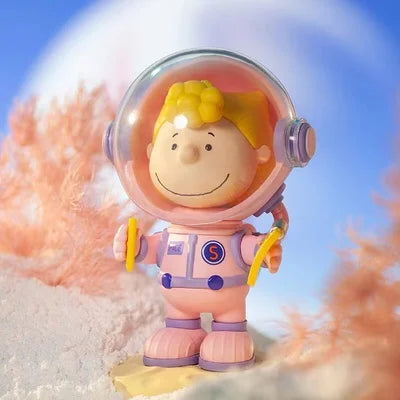 POP MART Snoopy Space Series Blind Random Box Toys Kawaii Anime Action Figure Caixa Caja Surprise Mystery Box Dolls Girls Gift
